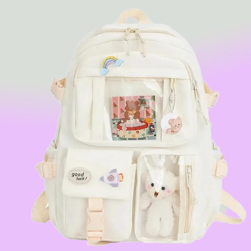 LumiPacks Kawaii Nylon Backpack
