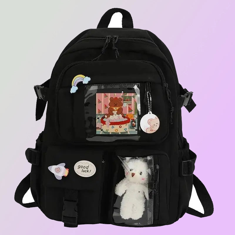 LumiPacks Kawaii Nylon Backpack