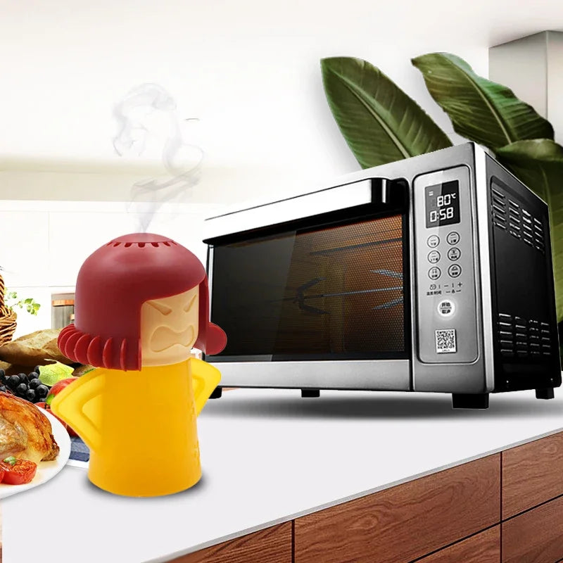 Cute Spray Deodorizer – Eco-Friendly Microwave Steam Cleaner & Odor Remover