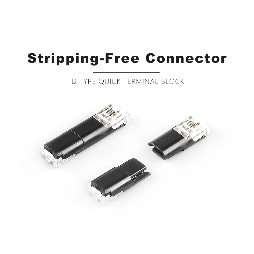 10-Pack 2-Pin Waterproof Automotive Electrical Wire Connector Plug Kit