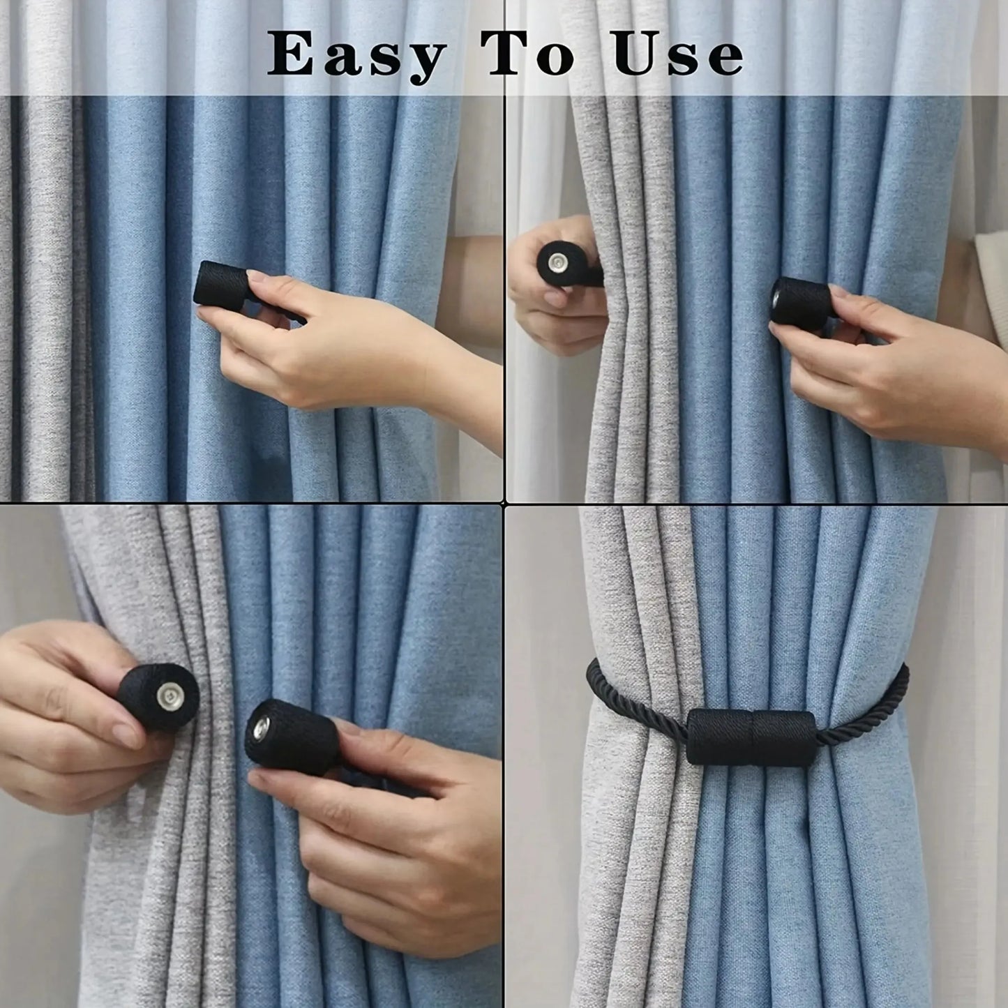 MagnaWeave Curtain Tiebacks