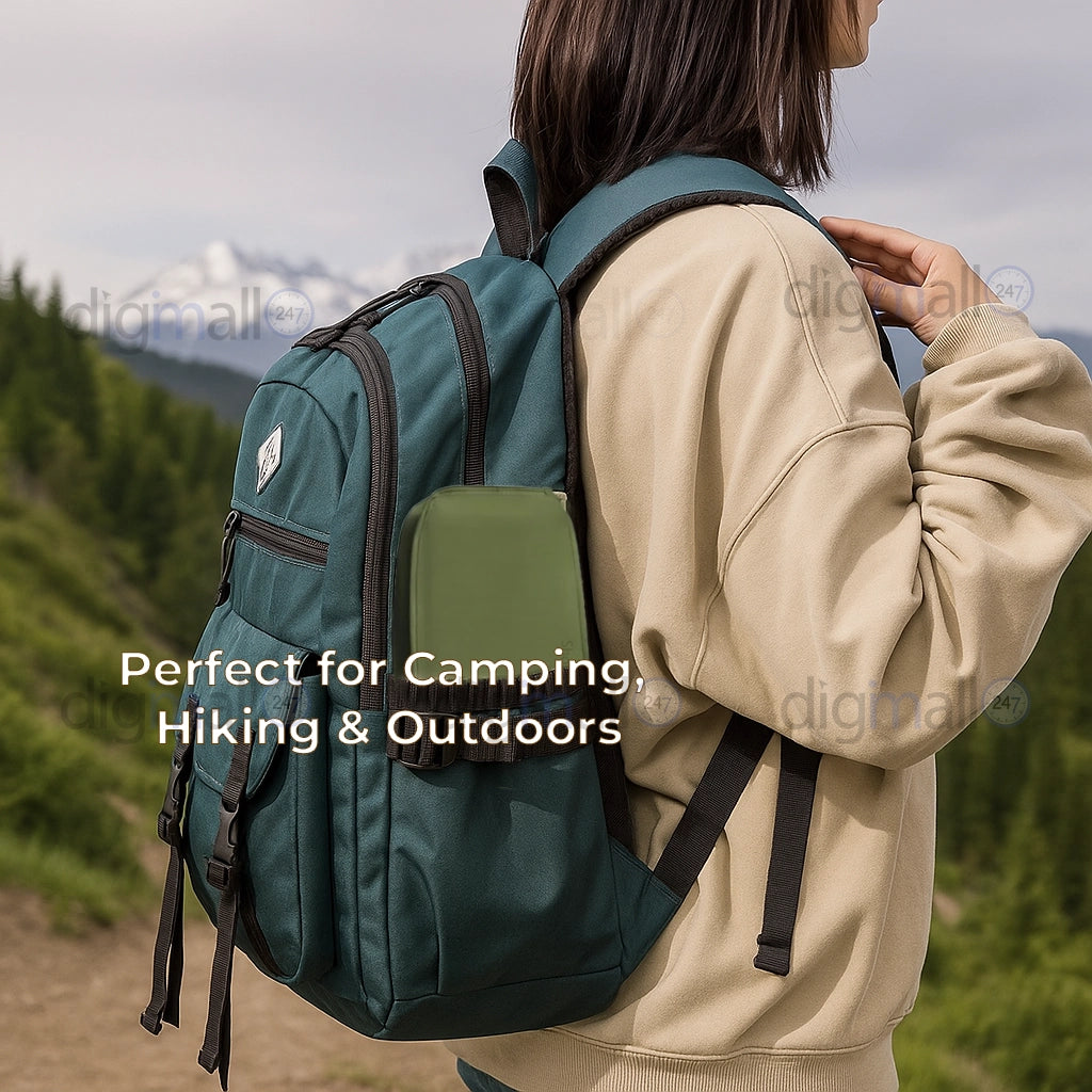 CampEase Shoulder Bag Stool – Lightweight Folding Chair with Built-In Carry Bag