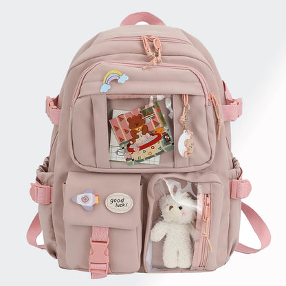 LumiPacks Kawaii Nylon Backpack