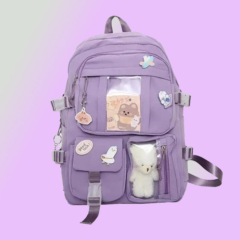 LumiPacks Kawaii Nylon Backpack