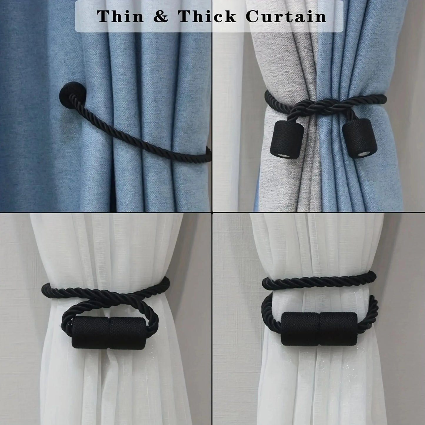 MagnaWeave Curtain Tiebacks