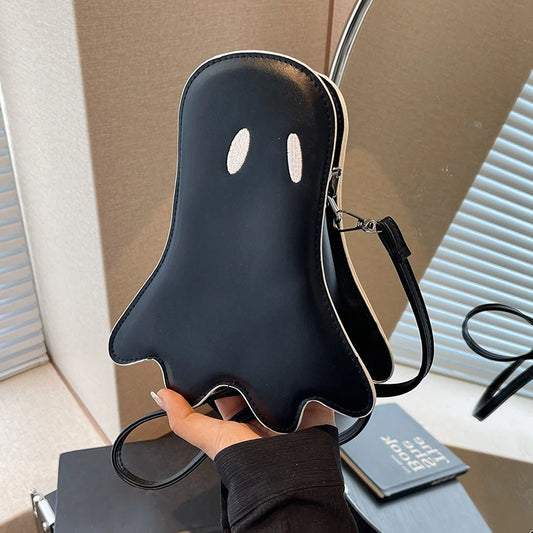 BooBuddy Crossbody – Friendly ghost companion vibe.