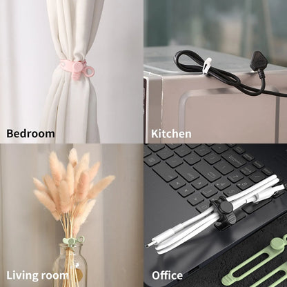 Silicone Reusable Cable Ties
