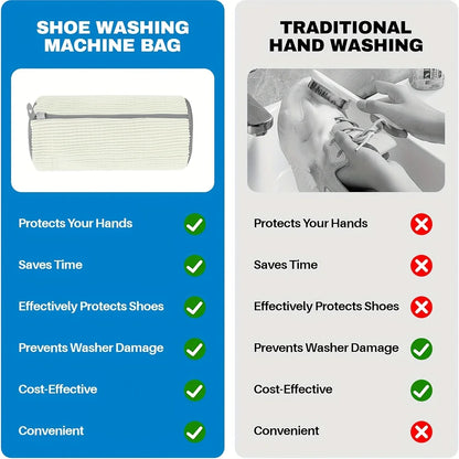 FluffyFiber 360° Shoe Laundry Protector Bag