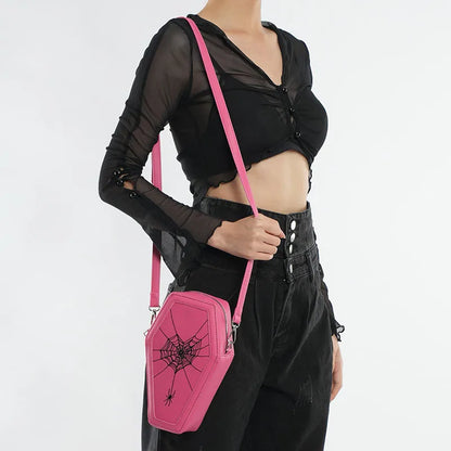 Carry Mystery and Style with the Coffin Chic Box Bag