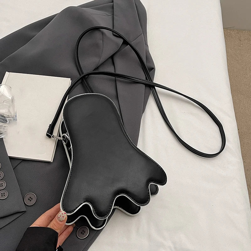 BooBuddy Crossbody – Friendly ghost companion vibe.