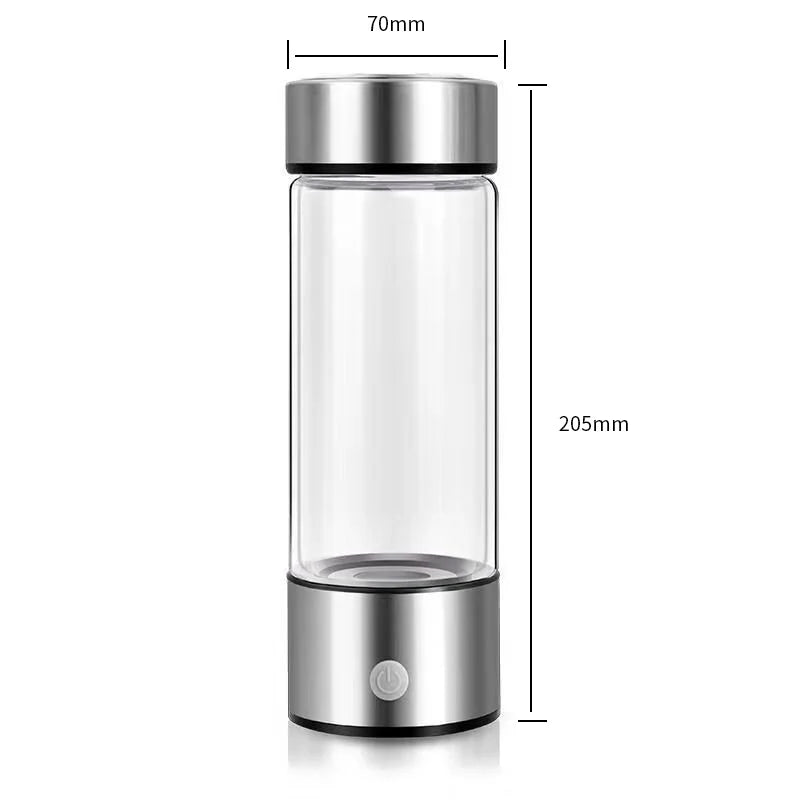 Portable Hydrogen Water Bottle with Titanium Filter