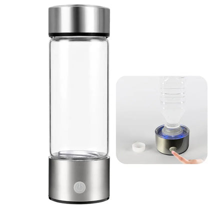 Portable Hydrogen Water Bottle with Titanium Filter