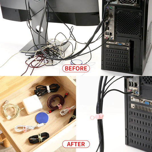 Silicone Reusable Cable Ties