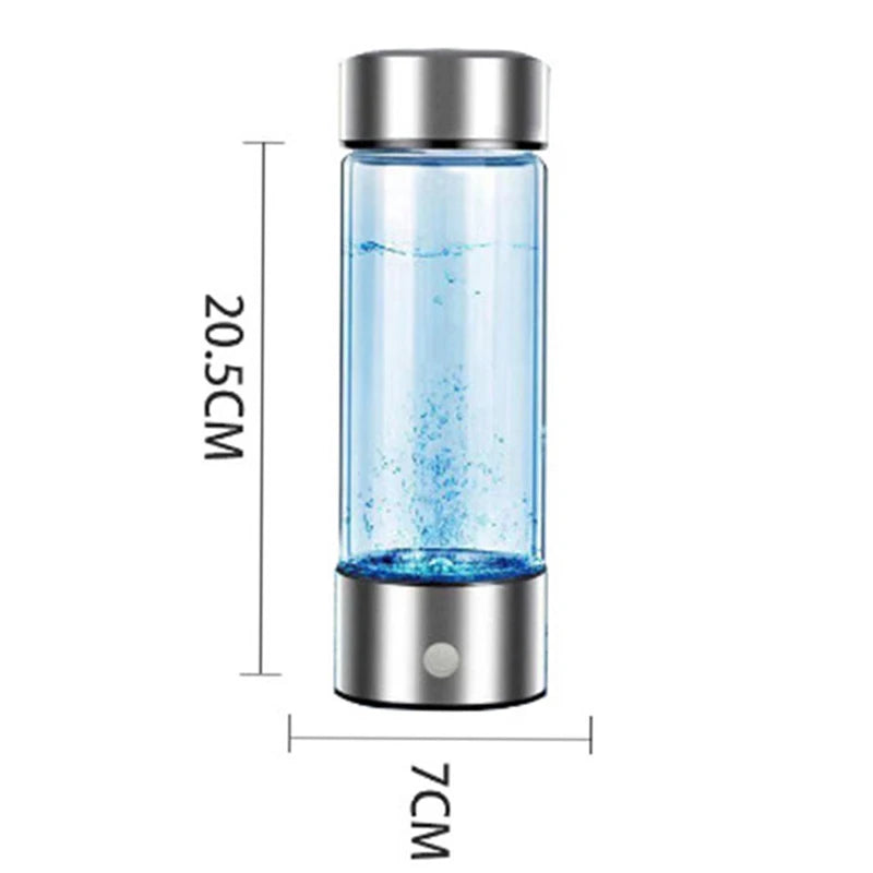 Portable Hydrogen Water Bottle with Titanium Filter