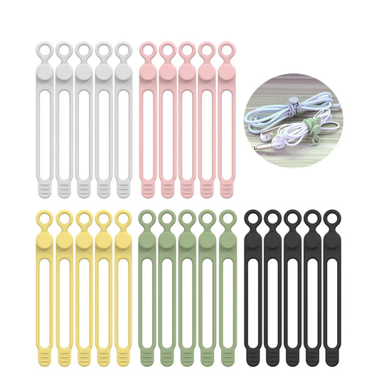 Silicone Reusable Cable Ties
