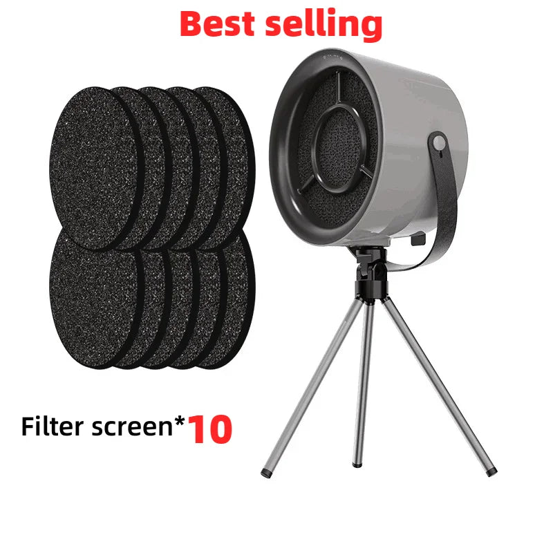 Portable Kitchen Exhaust Hood USB Powered | Mini Range Hood Extractor Fan | Small Desktop Cooker