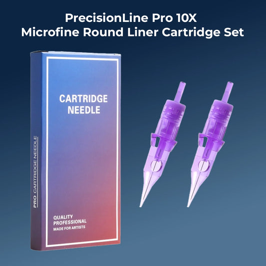 PrecisionLine Pro 10X – Microfine Round Liner Cartridge Set