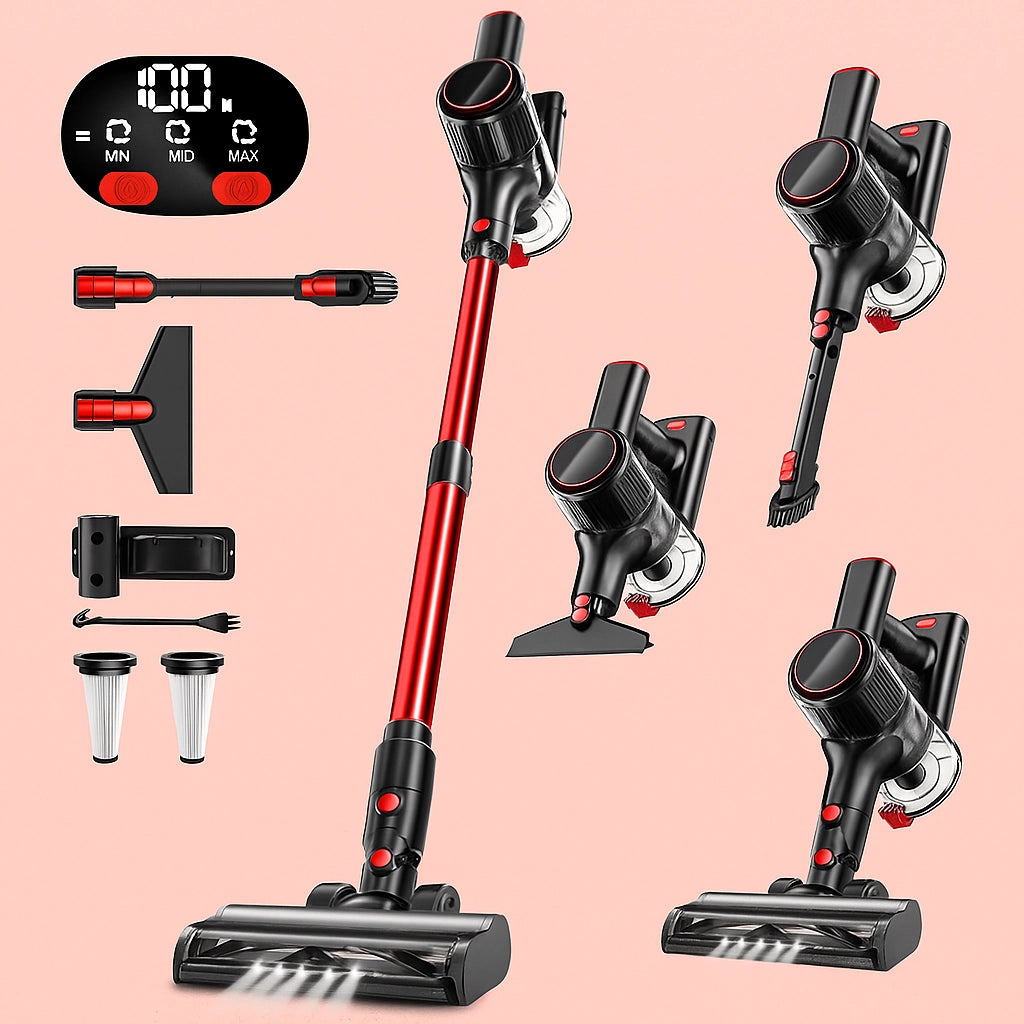 SuctionCore X8 – 8-in-1 Cordless Vacuum with 30,000Pa Power