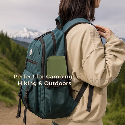CampEase Shoulder Bag Stool – Lightweight Folding Chair with Built-In Carry Bag