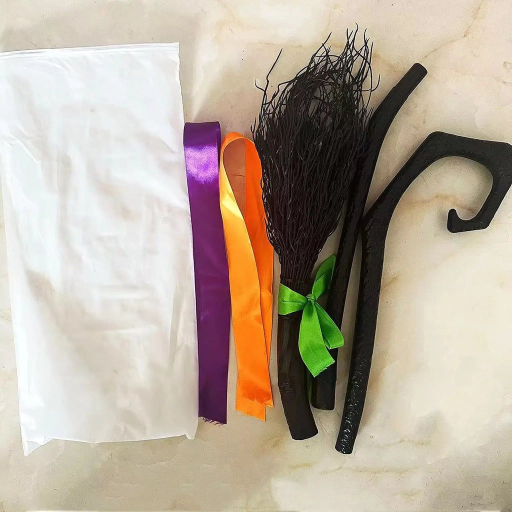 Magic Enchanted Halloween Broom